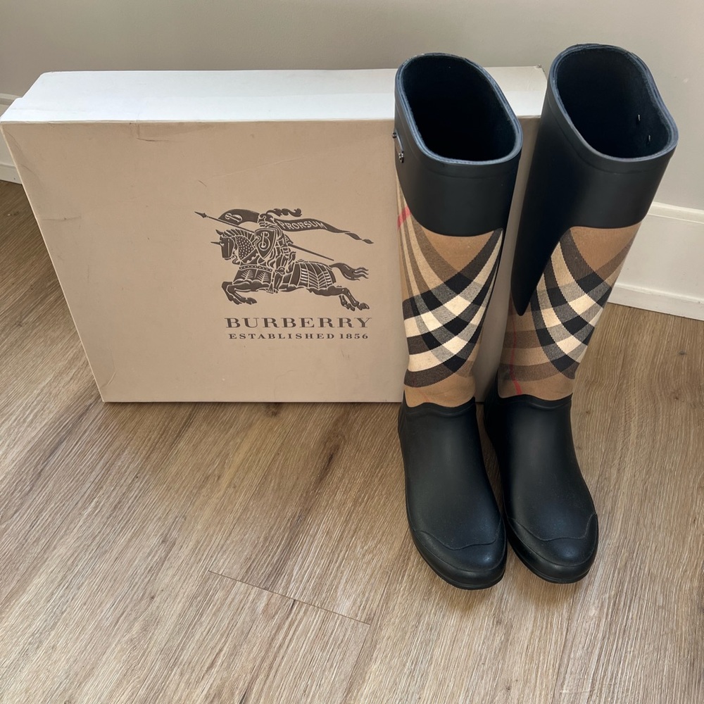 Burberry Clemence Rain Boots